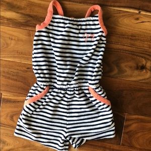 Juicy couture terry cloth romper